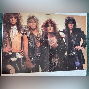 Motley Crue Vintage Pinup